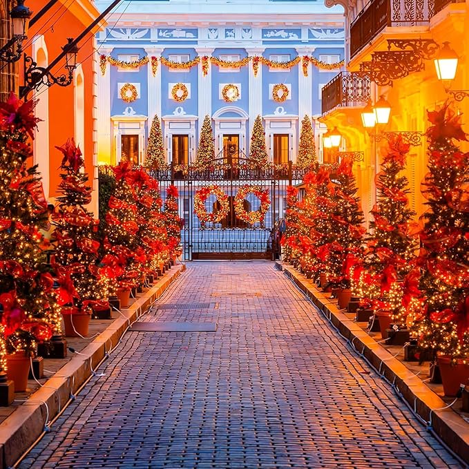 JMEXSUSS 500 LED Orange Christmas Lights Outdoor, 173ft Thanksgiving String Lights Plug in, Waterproof 8 Modes Orange String Lights for Party House Tree Fall Thanksgiving Decorations