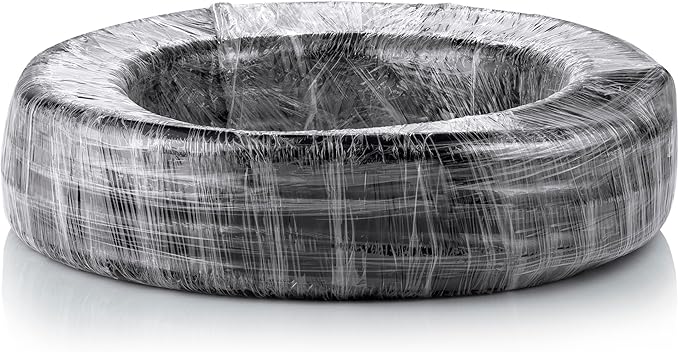 Alpine Corporation 50' PVC Tubing with 1-1/4" Inside Diameter for Ponds and Fountains, Black