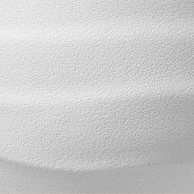 La Jolie Maison 10 Inch Hanging Planters for Indoor Plants, Outdoor Garden Planter Pots with Self-Watering Tray, Eggshell White, Set of 2