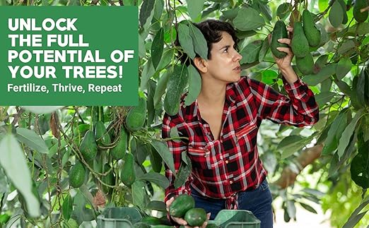 6-4-6 Avocado and Citrus Tree Professional Fertilizer Plant Food for Outdoor/Indoor Gardening; Quick-Release Nitrogen Fertilizer; Orange, Lime, Avocado and Lemon Tree Fertilizer (2 QUARTS)