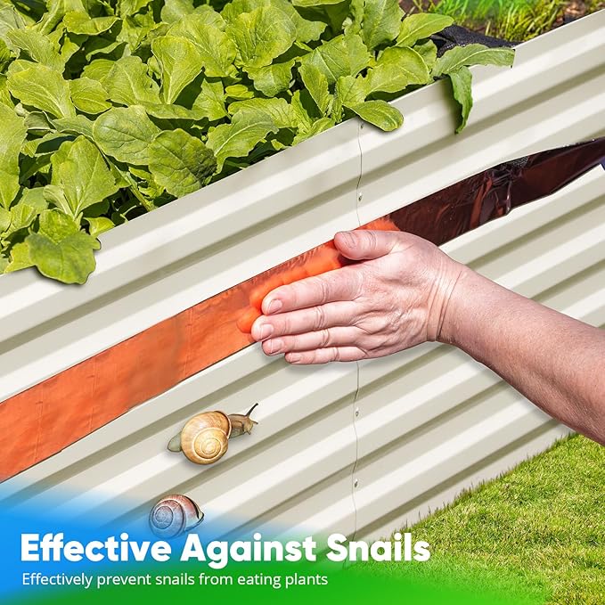 Quictent Galvanized Raised Garden Bed 8x4x1 Ft Metal Planter Box for Vegetables Outdoor, Bottomless for Backyard, 2 Tomato Cages Included (Silver)