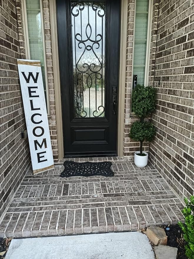 4ft Artificial Topiary Trees Boxwood Ball Shape Fake Trees Porch Decor, Outdoor Plants 2Pack