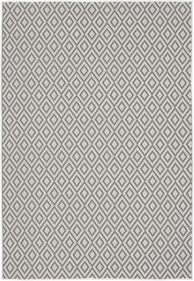 Home Dynamix Tripoli Lydia Geometric Area Rug, Gray/Cream, 6'6"x9'6" Rectangle