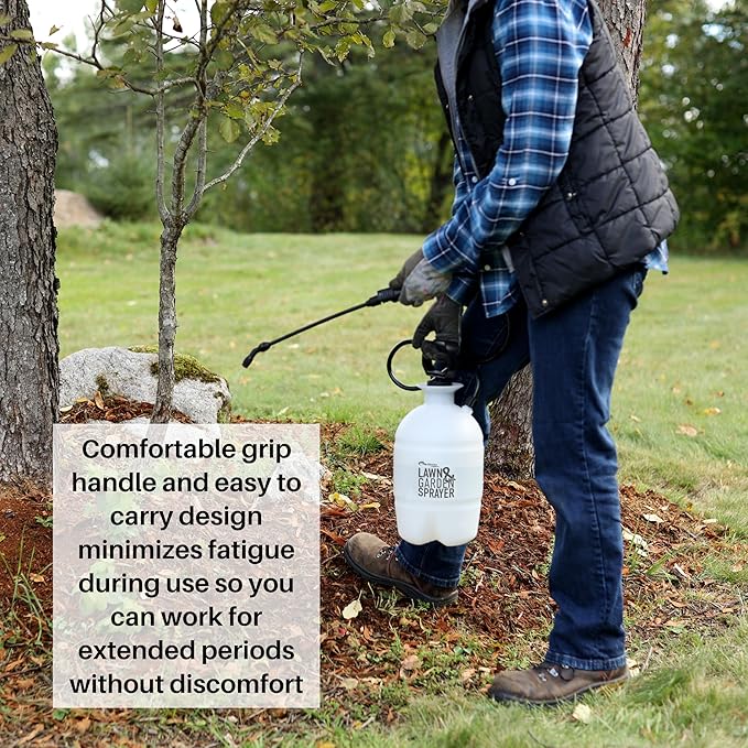 Flo-Master by Hudson 24101 1 Gallon Lawn and Garden Tank Sprayer, Translucent