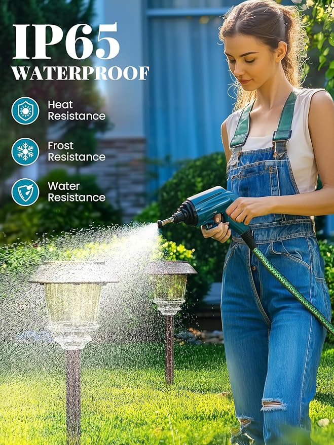 Solar Lights Outdoor Waterproof,6 Pack Bronze Pathway Lights with 10-40 LM Dimmable Glass and Metal, Solar Powered Garden Decor for Yard,Patio,Pathway,Driveway(Warm White)