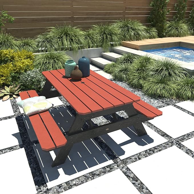 highwood Hometown Picnic Table, 6 Foot, Jasper