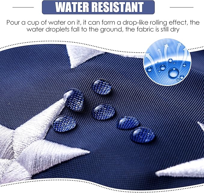 American Flag 5x8 Ft, USA US Flags Outdoor, Heavy Duty Durable, Embroidered Stars, Sewn Stripes and Brass Grommets