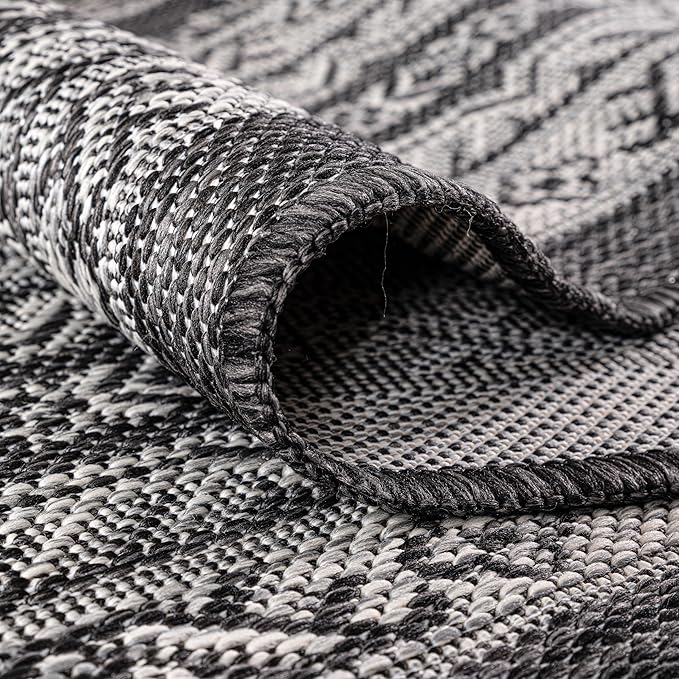 Keen Home Design Terrace Outdoor Runner Rug - 2x8 Washable Indoor/Outdoor Rug for Patio, Kitchen, Balcony, Beach, Garden, Deck and Porch, Size: 2'2"x7'7"