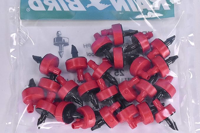 25 Rainbird XB20PC 2.0 GPH Drip Irrigation Emitters w/Free Installation Tool