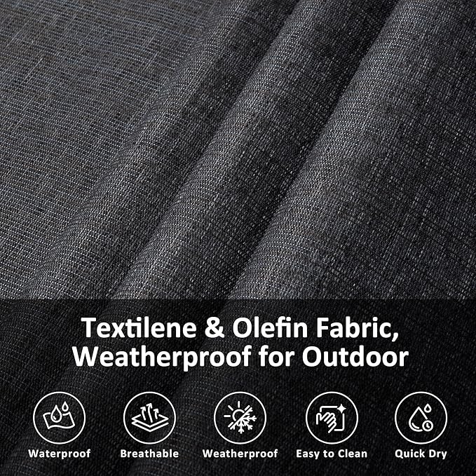 SUNCREAT Hammocks Portable Double Outdoor Hammock, 450lbs Capacity, Quick Dry 2 Person Hammock with Carrying Bag, Dark Gray