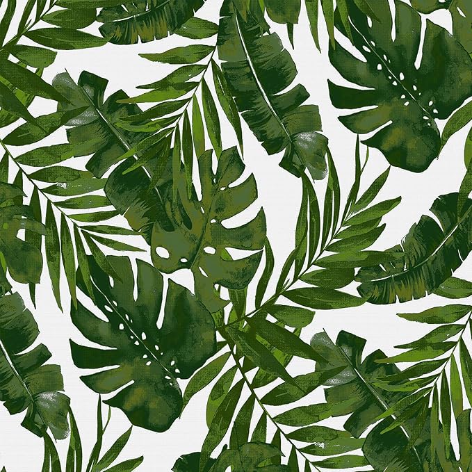 LVTXIII Outdoor Seat/Back Chair Cushion Patio Tufted High Back Cushion, Seasonal Replacement Rocking Chair Cushion with Ties (22” W x 20D”, Set of 2, Palm Green)