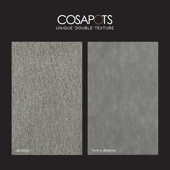 Reglito Cube Planter - 31.5 in x 31.5 in x 31.5 in - Brown Stone