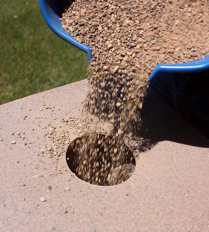 EMSCO Group Virgin Mary Statue - Natural Sandstone Appearance - Made of Resin - Lightweight - 34" Height