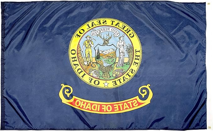 FlagSource Idaho Nylon State Flag, Made in the USA, 3x5'